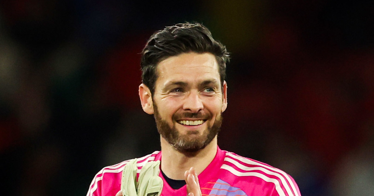 Craig Gordon representing Scotland
